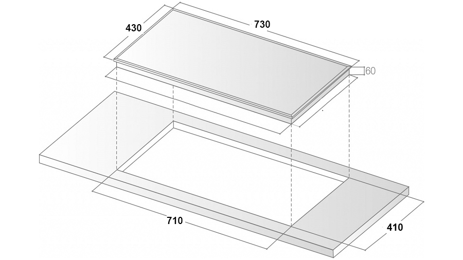 Bếp từ đôi Binova BI-101-SP