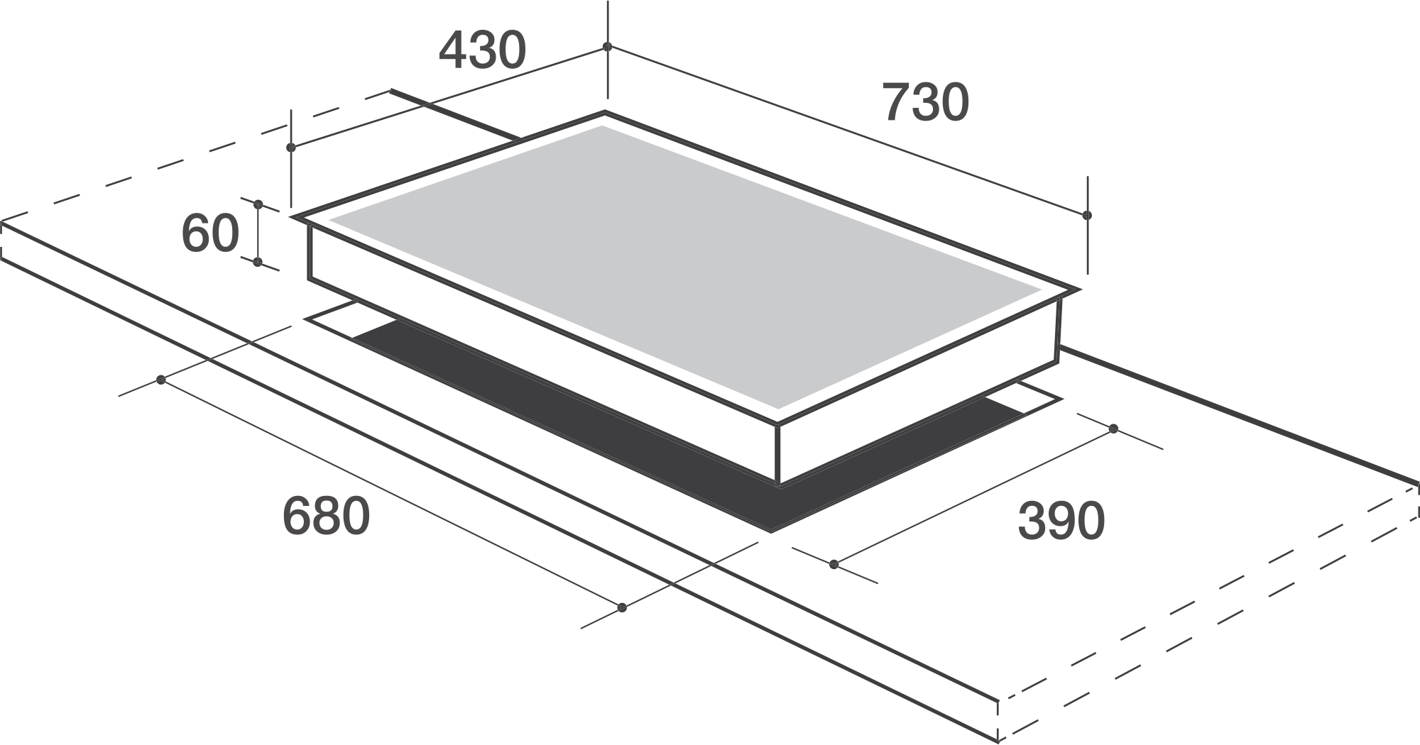 Bếp từ đôi Dusler DL 7600 PLUS