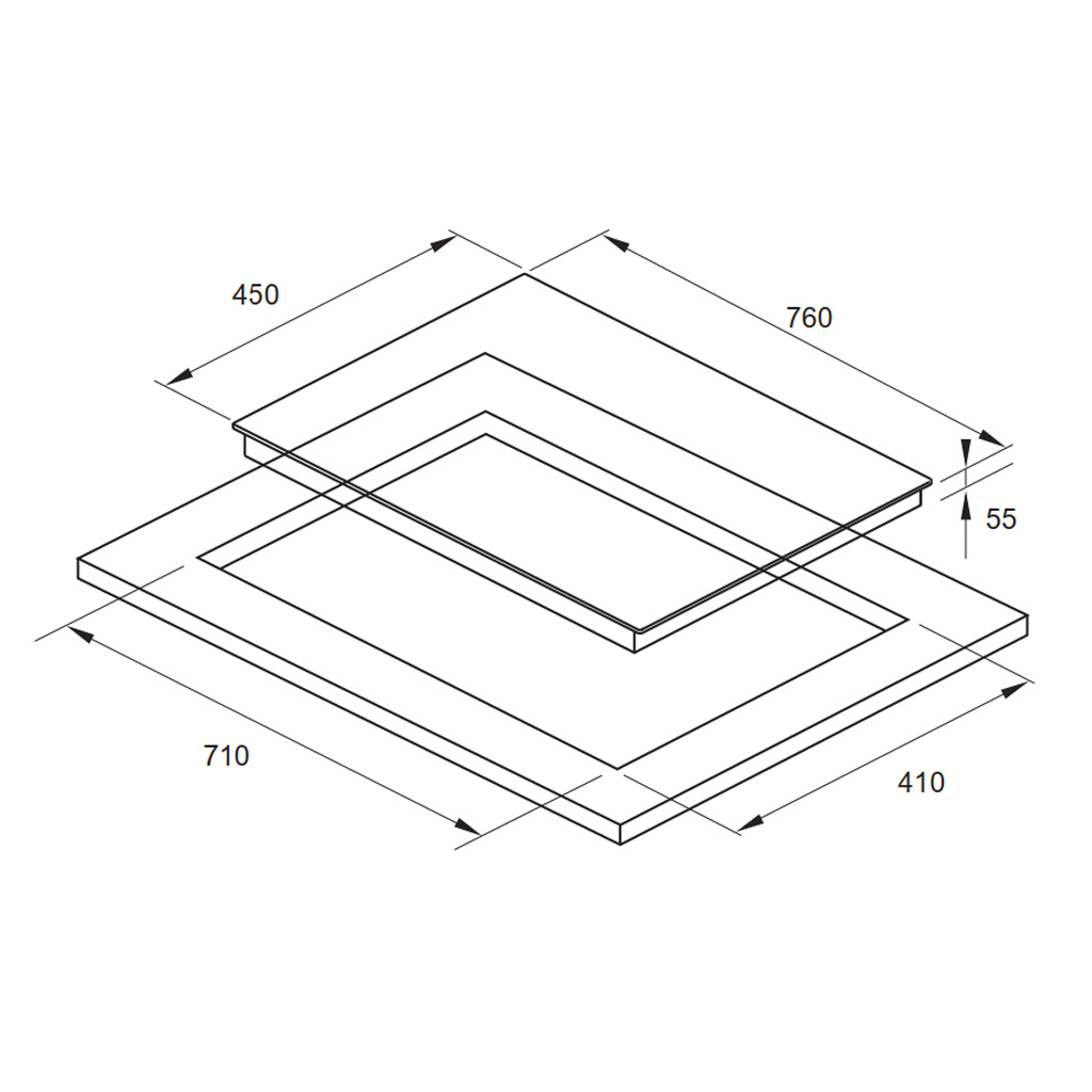 Bếp từ đôi Fagor 3IF-72A1S
