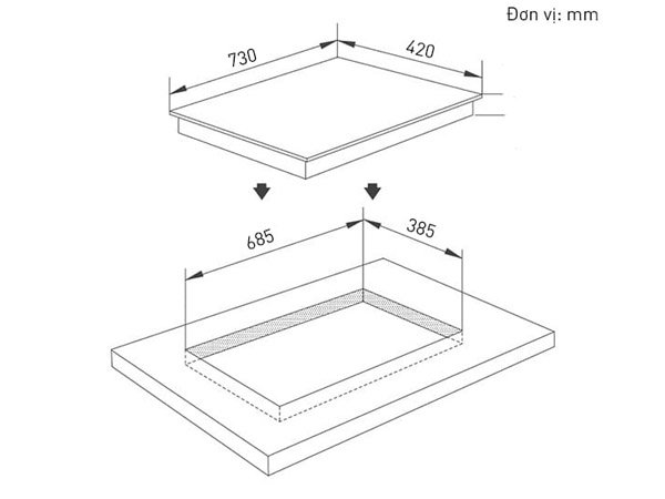 Bếp từ đôi Binova BI-107PLUS