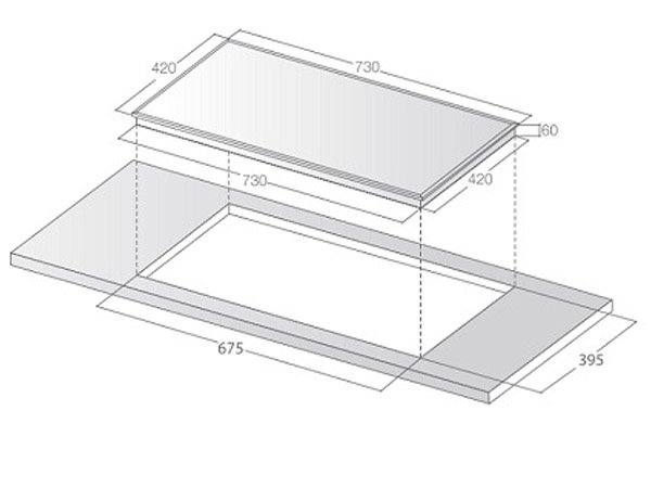 Bếp từ đôi Lorca LCI-886 Plus