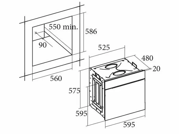 Lò nướng Cata HGR 110 AS BK