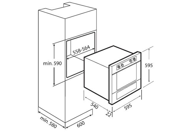 Lò nướng Teka HKL 840