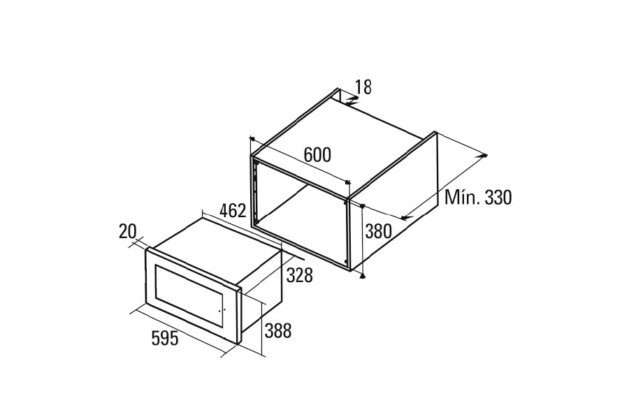 Lò vi sóng Cata MC 20 D ENC