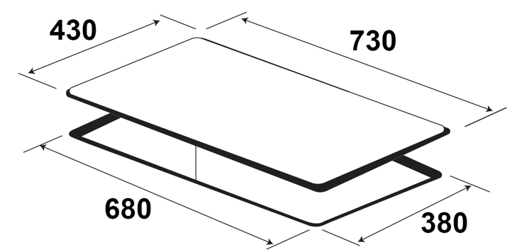 Bếp từ đôi KIELER KL - PRO 303