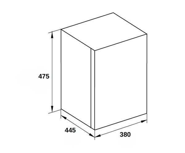 Tủ mát Mininbar Homesun BCG-32B