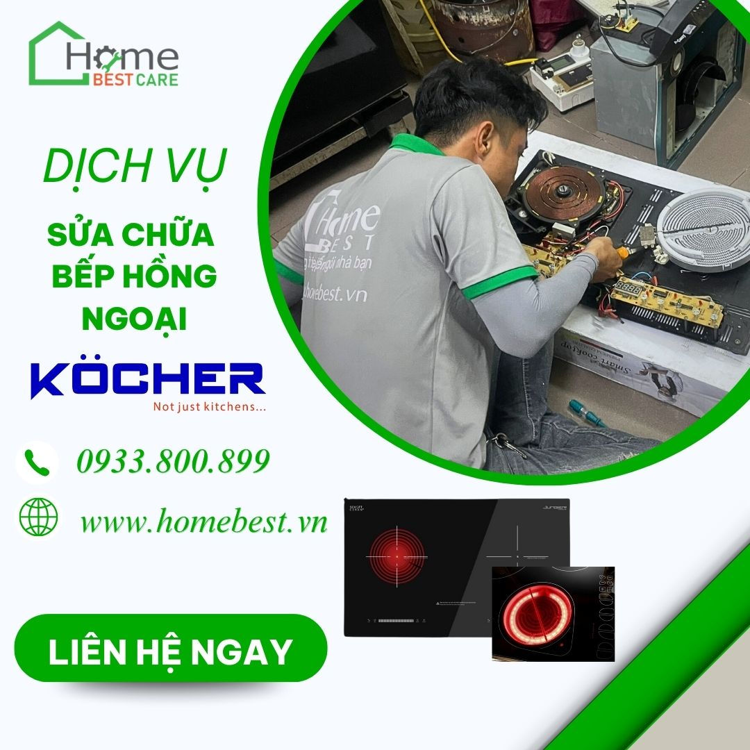Sửa chữa bếp hồng ngoại Kocher