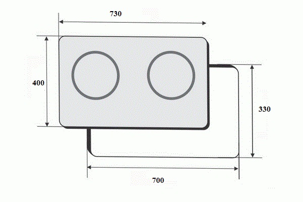 Bếp từ kết hợp hồng ngoại Faster FS MIX266