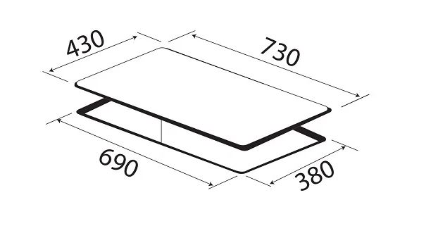 (Combo) Bếp từ đôi Kaff KF - IH201II