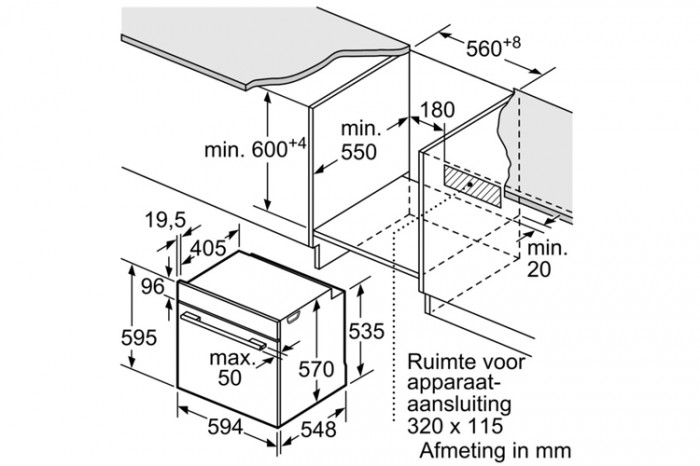 Lò nướng âm tủ Bosch HMH.HBG5575S0A
