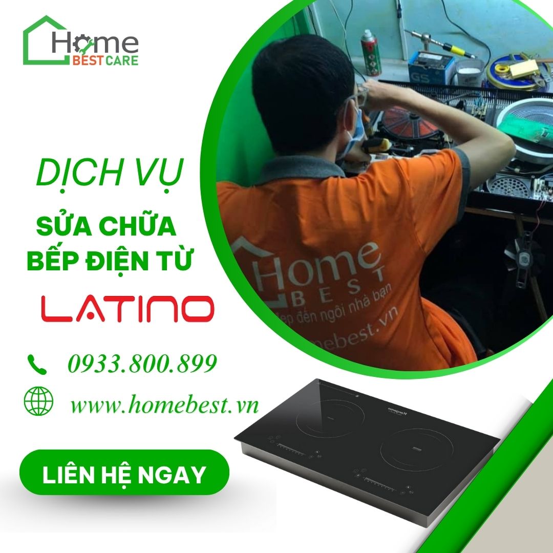 Sửa chữa bếp điện từ Latino