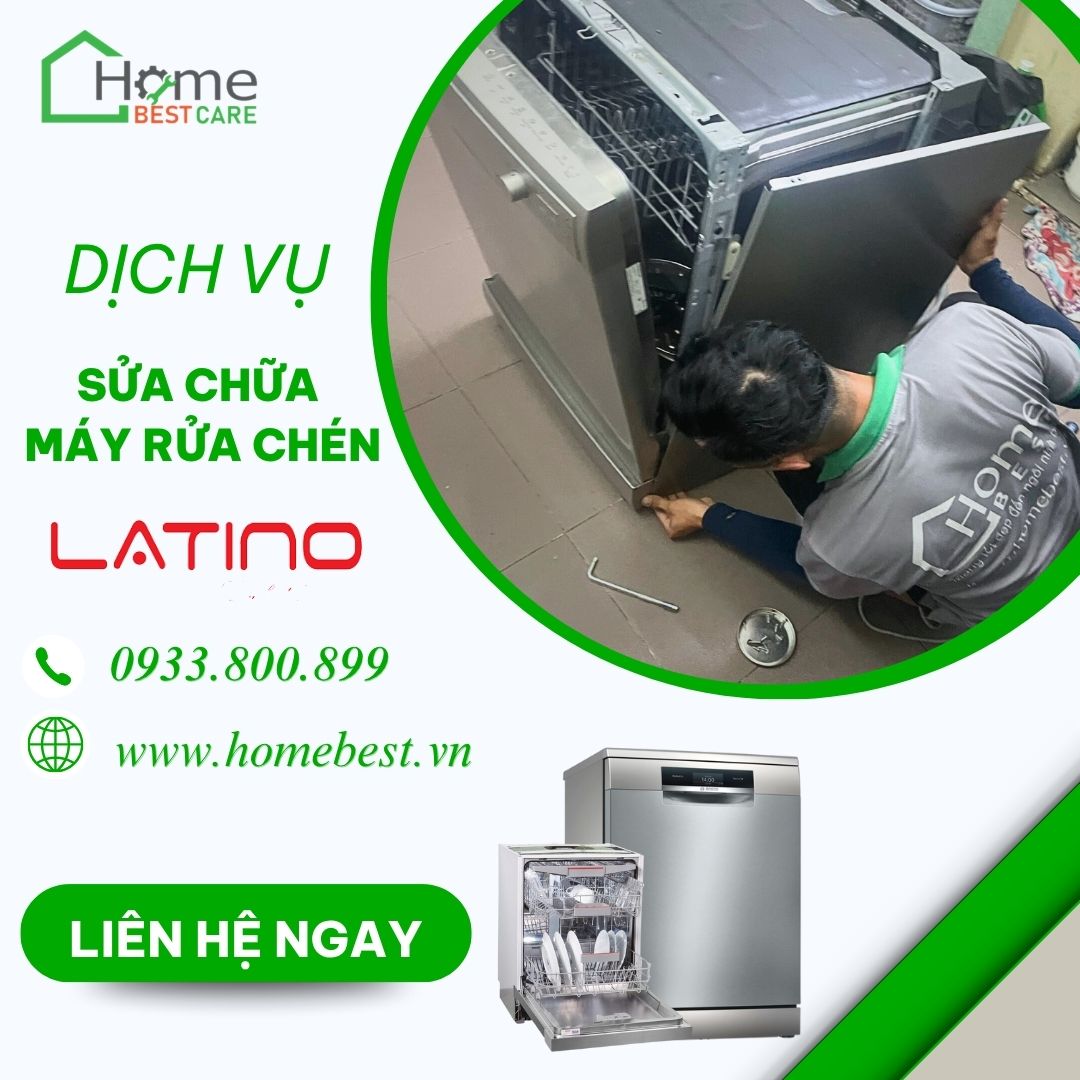 Sửa chữa máy rửa chén bát Latino