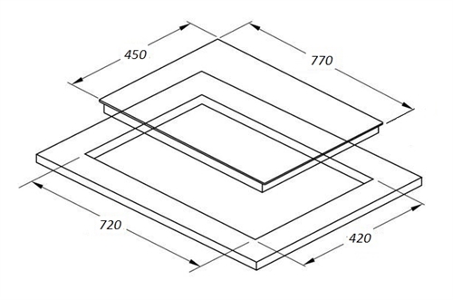 Bếp từ kết hợp hồng ngoại Lorca LCE-306