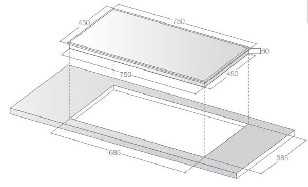Bếp từ đôi Lorca LCI-899 Pro