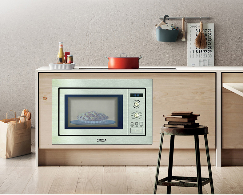 Lò vi sóng âm tủ Chef's EH-MW801S | Home Best