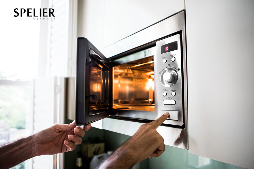Lò vi sóng kết hợp nướng Spelier SP 8206 EU | Home Best