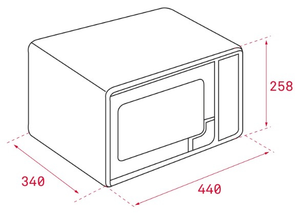 Lò vi sóng Teka MM 20 A BLANCO | Home Best