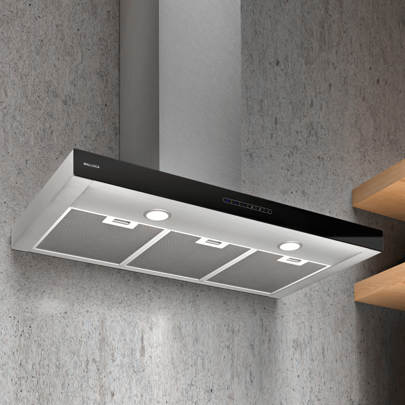 Máy hút khói, hút mùi kính ngang Malloca MIN F - 205