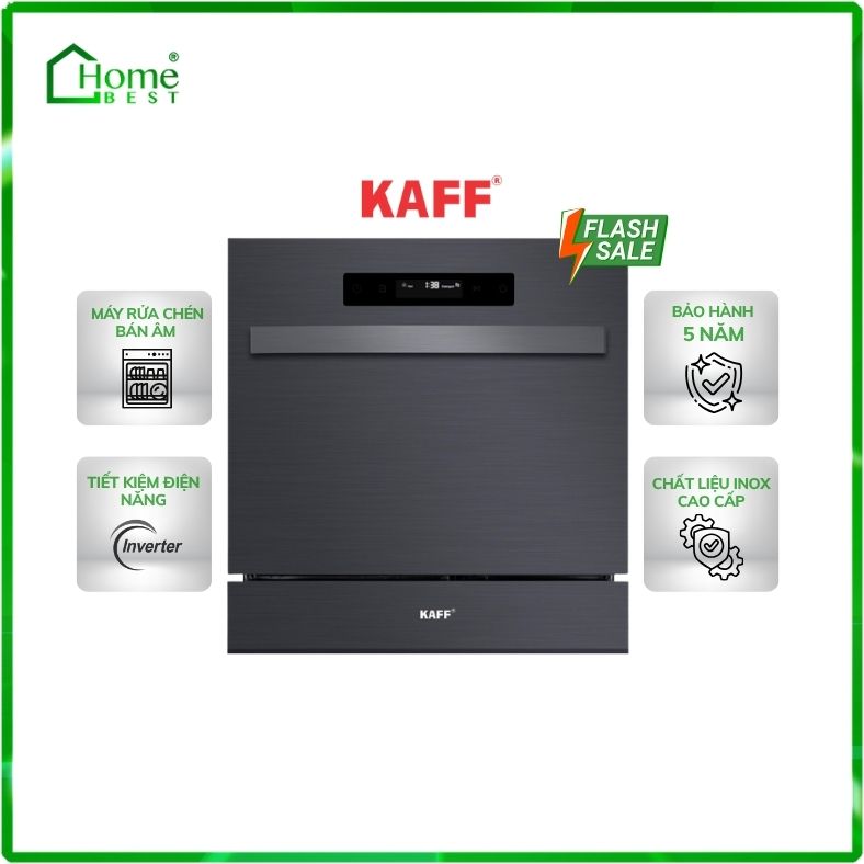Máy rửa chén bát bán âm KAFF KF-BISMS8