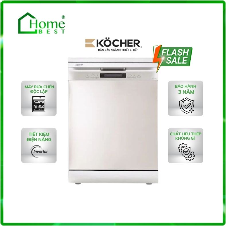 Máy rửa chén bát độc lập Kocher KDEU-8835