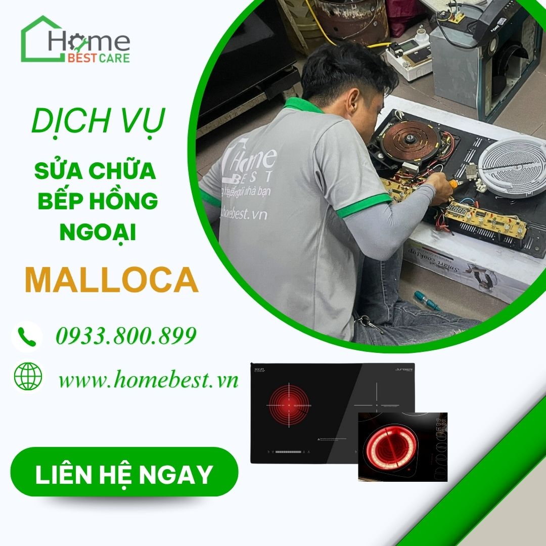Sửa chữa bếp hồng ngoại Malloca