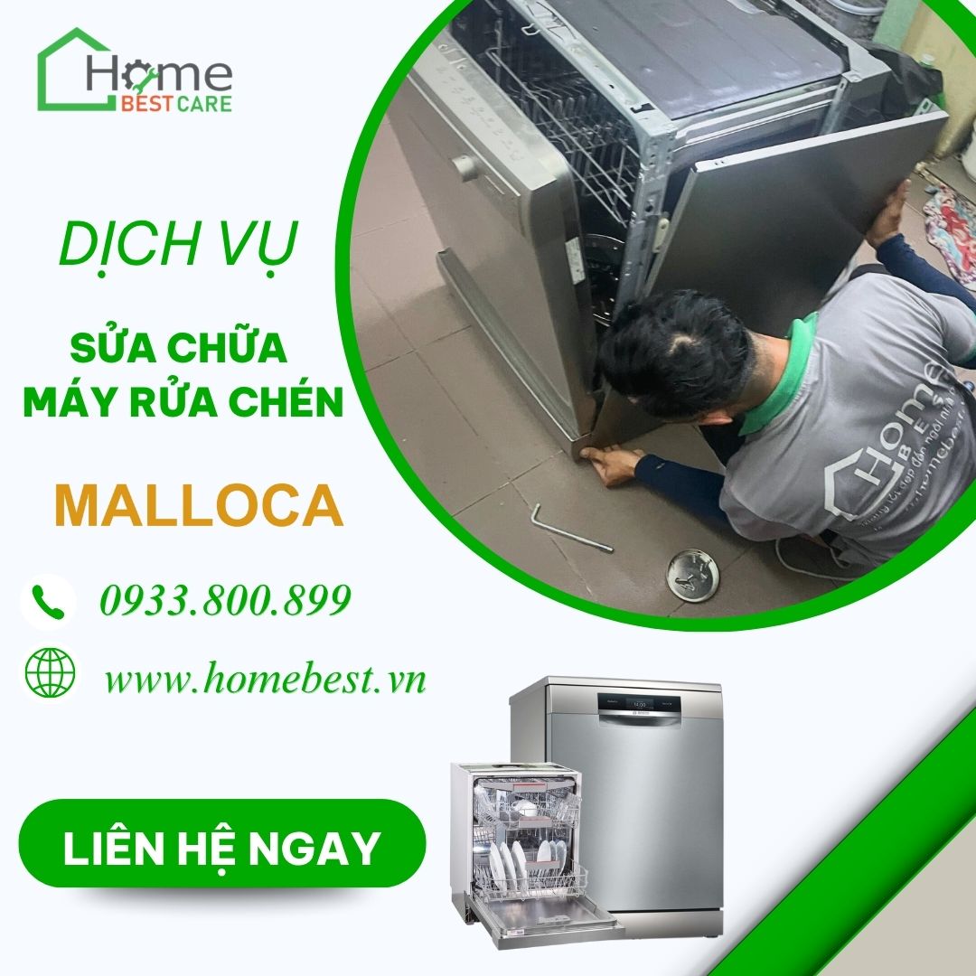 Sửa chữa máy rửa chén bát Malloca