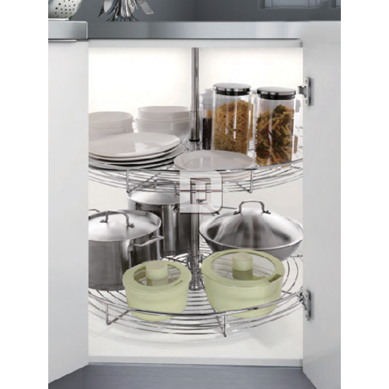 Mâm xoay 4/4 inox 304