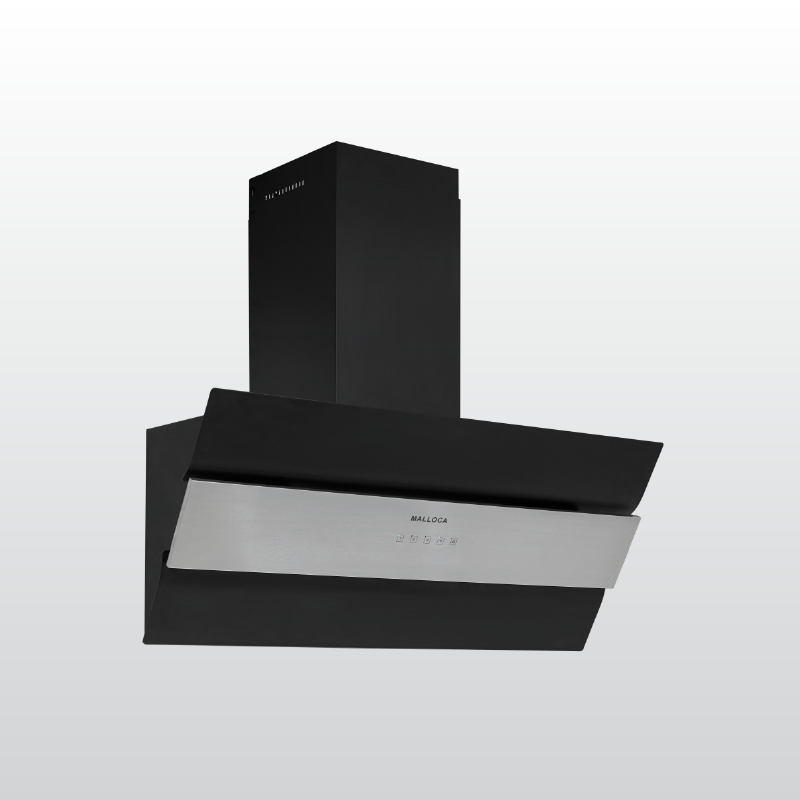 Máy hút khói, hút mùi kính vát Malloca MC - 9003