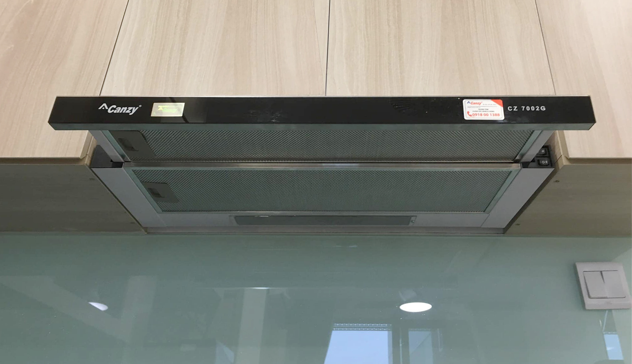 Máy hút khói, hút mùi âm tủ Canzy CZ C517B