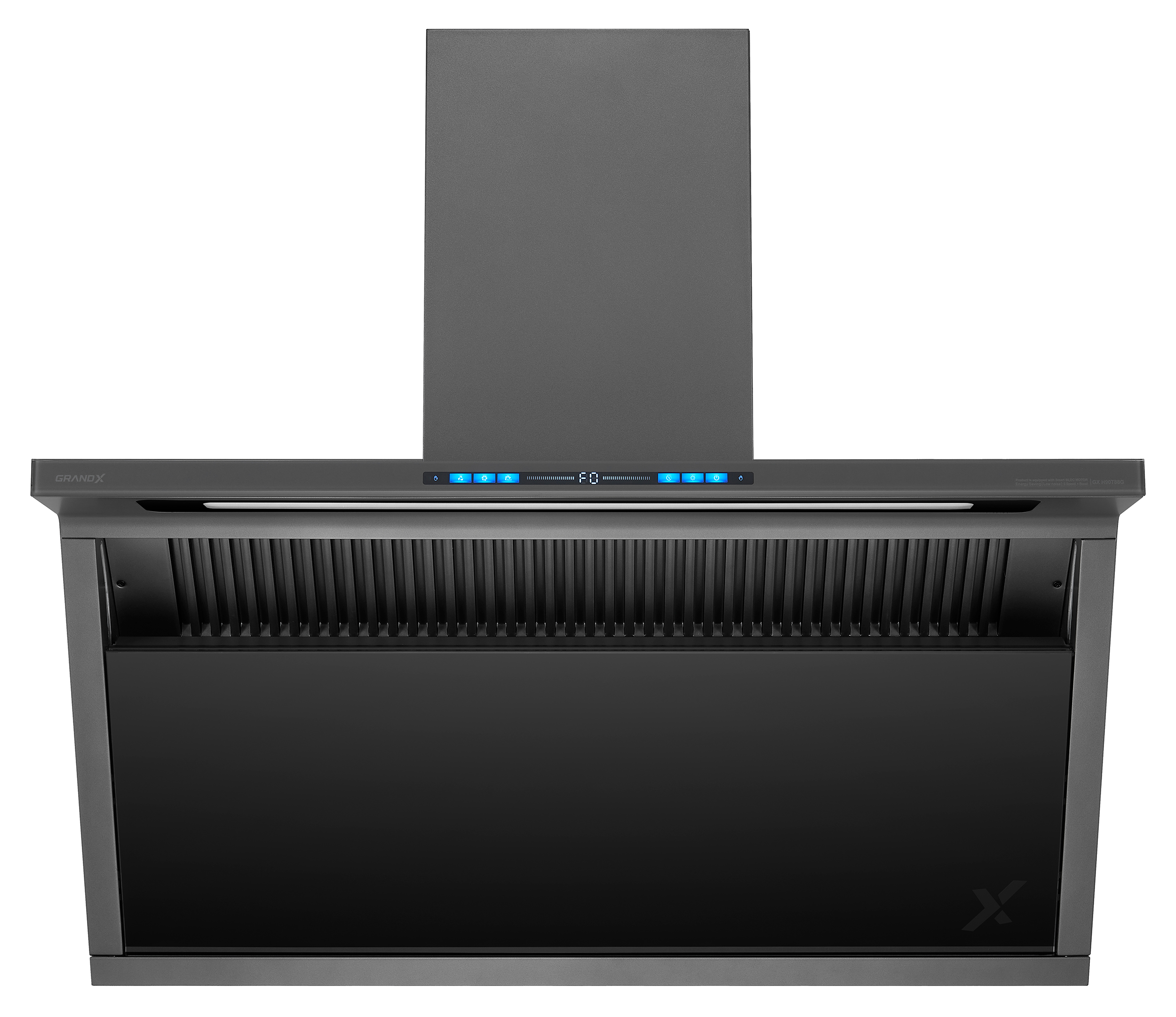 Máy hút khói, hút mùi kính vát GrandX GX H90T88G (GX H90T88M)