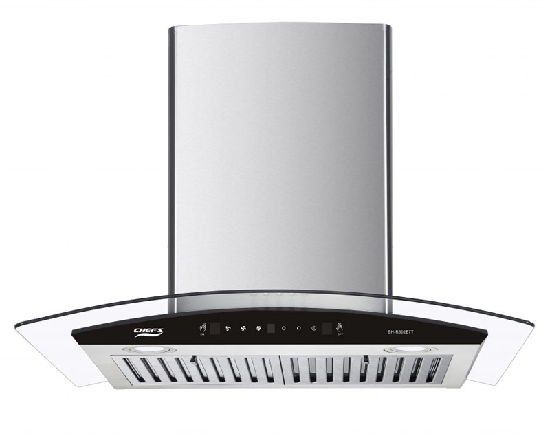 Máy hút khói, hút mùi kính cong Chefs EH-R502E7T