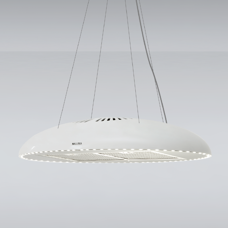 Máy hút khói, hút mùi đảo Malloca ECLIPSE - K600