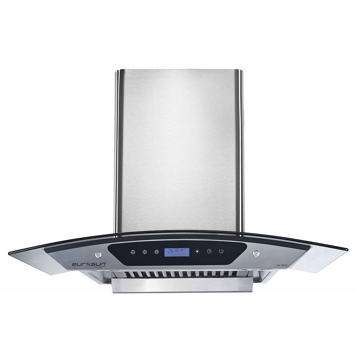 Máy hút khói, hút mùi kính cong Eurosun EH - 90K25