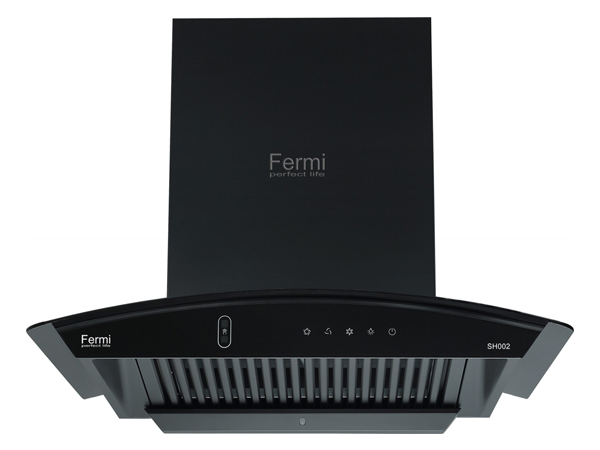 Máy hút khói, hút mùi  kính cong Fermi SH002
