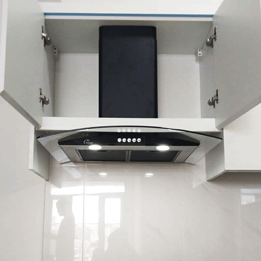 Máy hút khói, hút mùi kính cong Tomate TOM 3159B