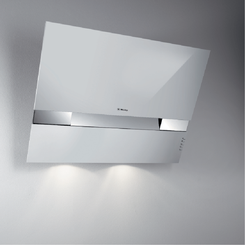 Máy hút khói, hút mùi kính vát Malloca KITE WHITE - K200W