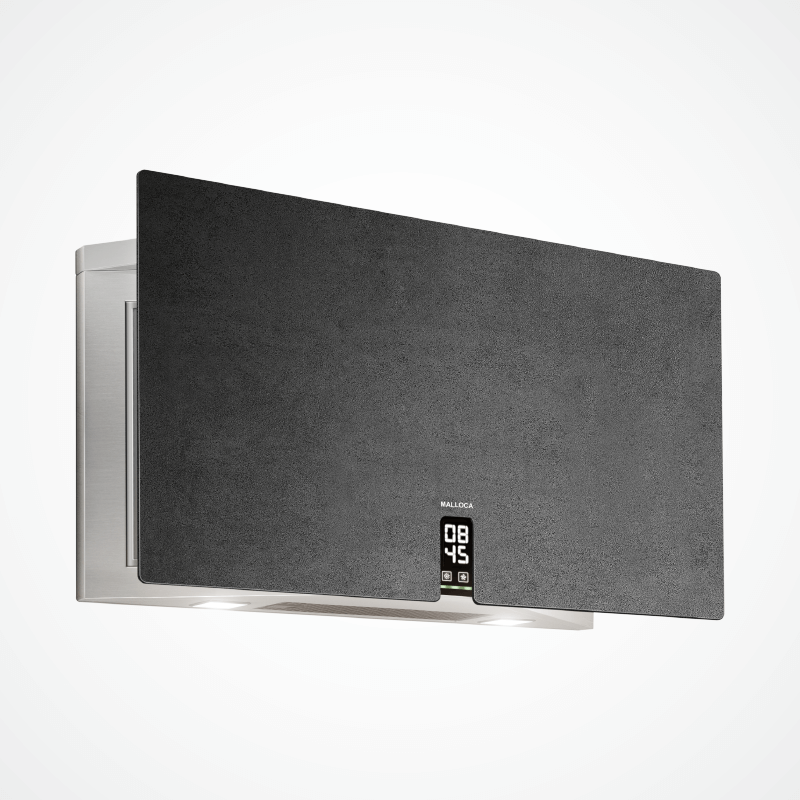 Máy hút khói, hút mùi kính vát Malloca TIME K - 15 NERO