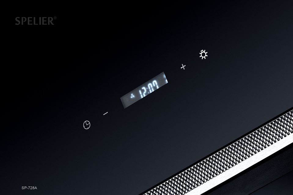 Máy hút khói, hút mùi kính vát Spelier SP - 728A