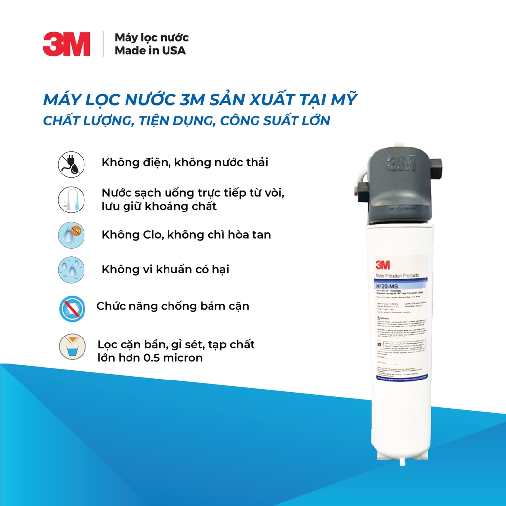 Máy Lọc Nước Công Suất Lớn Dành Cho Thương Mại 3M BREW120-MS