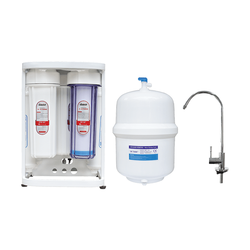 Máy lọc nước RO (KV) dùng cốc Daikiosan DSW-35008D