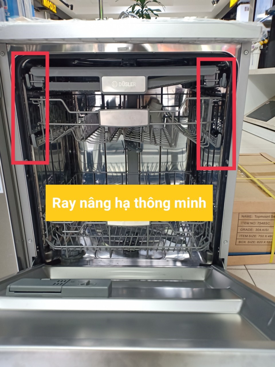 Máy rửa chén bát độc lập Dusler SMS80M03EU