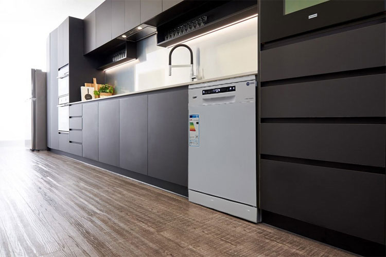 Máy rửa chén bát Kaff KF-SBL775W New Plus ( Công nghệ sấy PTC ) 2024