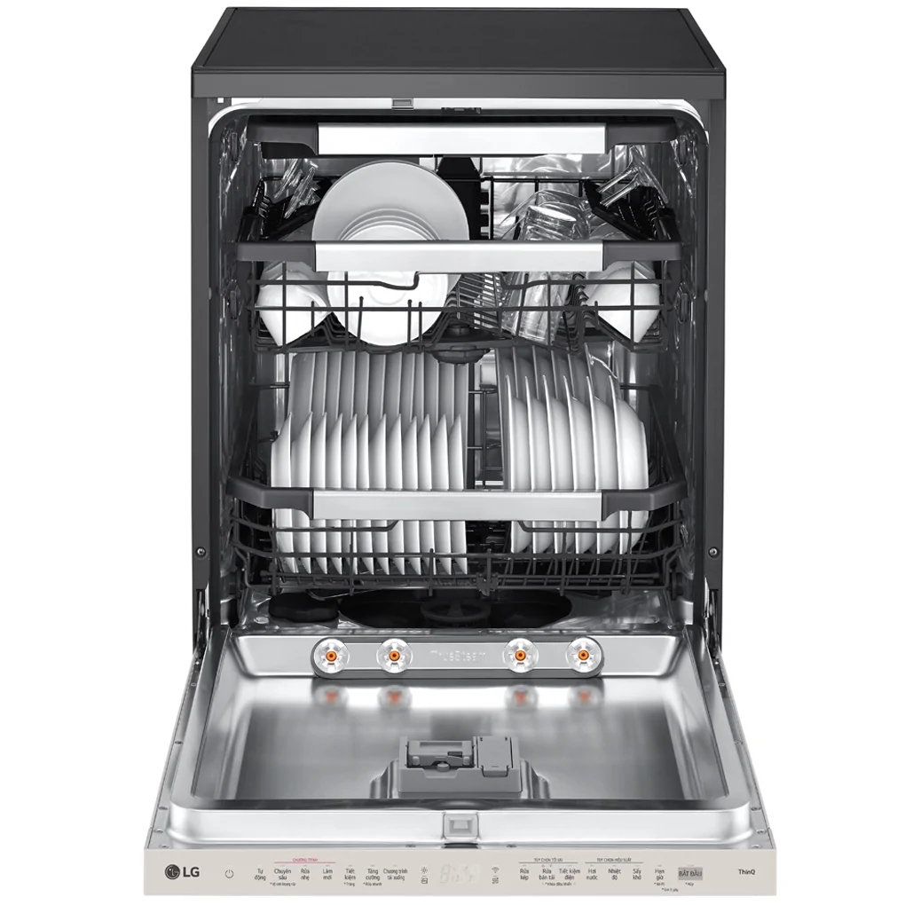 Máy rửa chén LG TrueSteam™ LDT14BGA3 màu Be