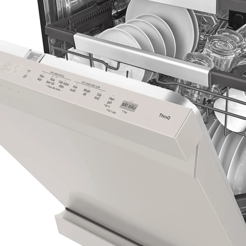 Máy rửa chén LG TrueSteam™ LDT14BGA3 màu Be