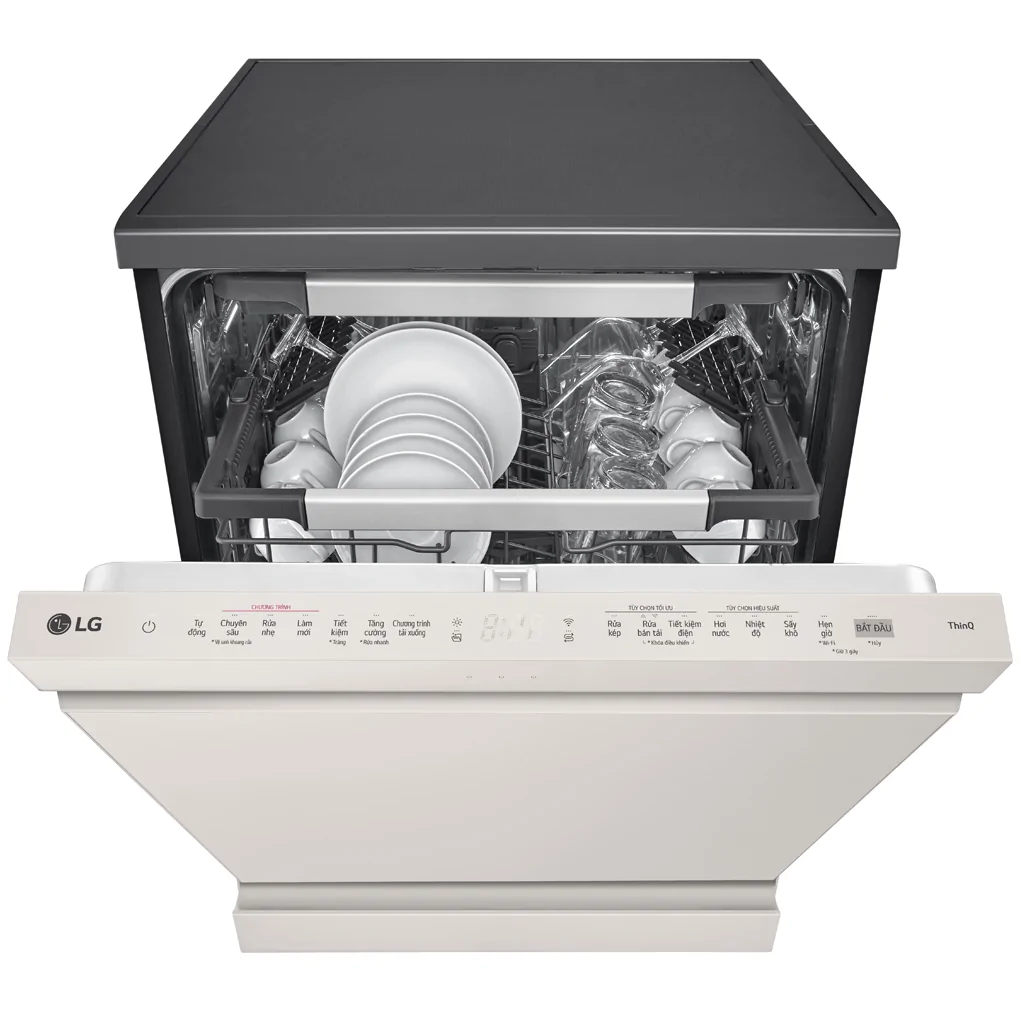 Máy rửa chén LG TrueSteam™ LDT14BGA3 màu Be