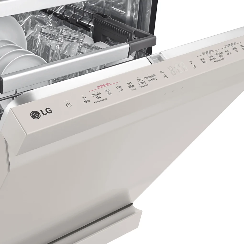 Máy rửa chén LG TrueSteam™ LDT14BGA3 màu Be