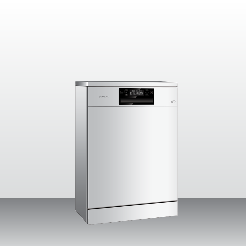 Máy rửa chén bát độc lập Malloca WQP12-J7223A E5
