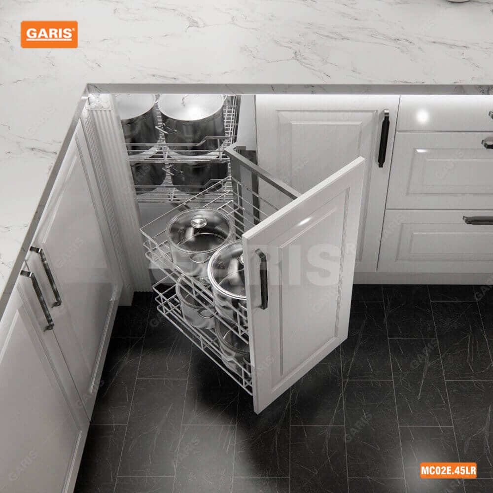 Kệ góc liên hoàn Garis MC02E.45L/R