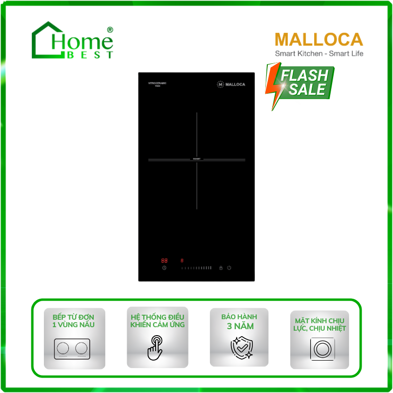 Bếp điện từ Domino Malloca MDR 301