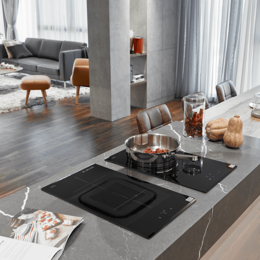 Bếp từ đôi domino Malloca MDI 302